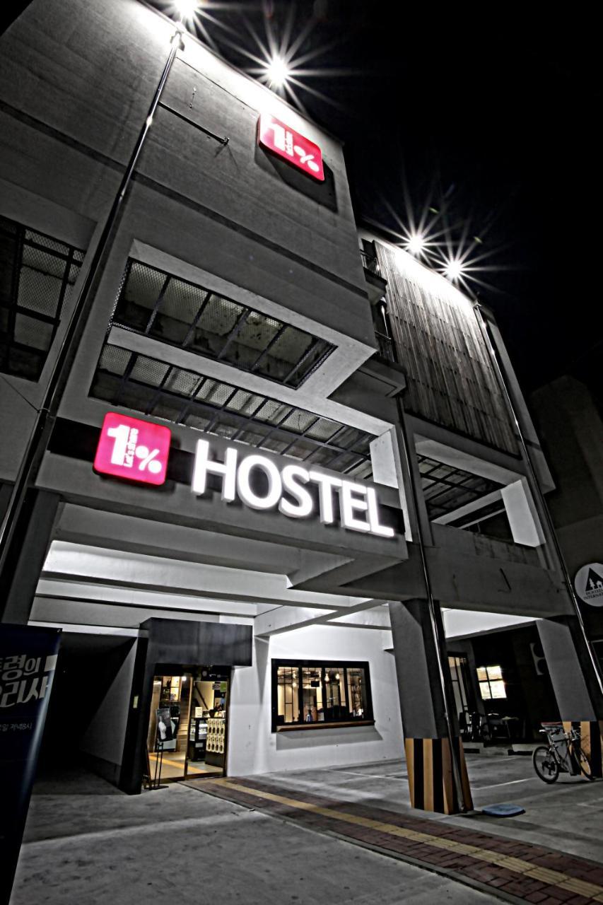 One Percent Hostel Jeonju Esterno foto